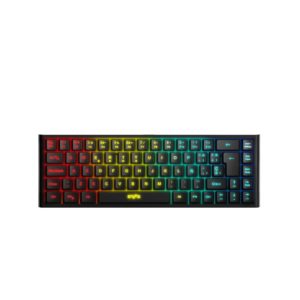 Energy Sistem Teclado Gaming ESG K4 Kompact - Inalambrico- 69 Teclas - Inalambrico - RGB - Cordon Desmontable - Membrana - Color Negro