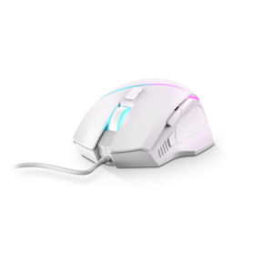 Energy Sistem Raton Gaming ESG M2 - 6400dpi - USB - Luces LED RGB - 8 Botones Customizables - Color Blanco