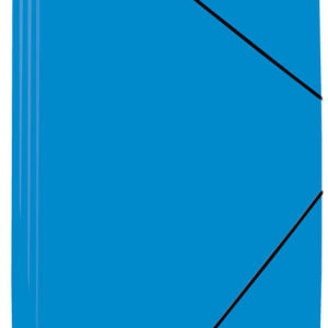 Mariola Carpeta de Polipropileno con Solapas 450 Micras - Formato Folio - Medidas 34x25cm - Cierre con Goma Elastica - Color Azul