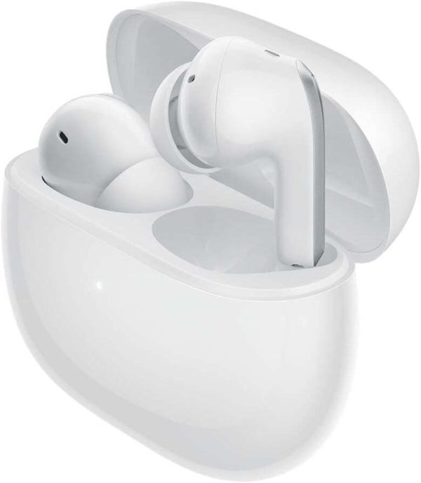 Xiaomi Redmi Buds 4 Pro Auriculares Bluetooth 5.2 ANC + 4 Meses de Suscripcion a Amazon Music Unlimited - Microfono Integrado - Cancelacion de Ruido - Autonomia hasta 9h - Color Blanco