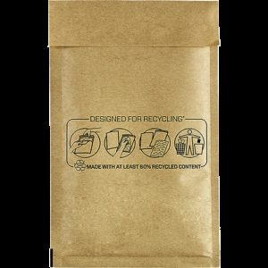 Bankers Box Pack de 100 Bolsas de Burbujas Acolchada - Medida 120x210mm - Burbujas Internas para Amortiguacion - Ideal para Productos Fragiles - Tira Autoadhesiva para Cierre - Dimensiones Internas 12x21cm