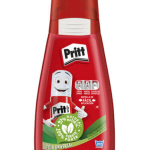 Pritt Cola Universal Bl 100gr - Cola Liquida Transparente - Ideal para Manualidades en El Colegio y en Casa - Pega Diferentes Materiales de Forma Rapida y Precisa