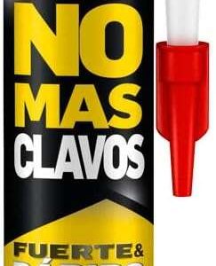 Pattex No Mas Clavos Cartucho 370gr - Adhesivo de Montaje Extra-Fuerte - Elimina la Necesidad de Clavos y Tornillos - Ideal para Trabajos de Bricolaje y Reparacion