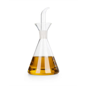 Orbegozo ACT 250 Aceitera Vidrio Borosilicato Anti Goteo - Boquilla Extraible - Flujo Constante y Regulado - Resistente y Duradera
