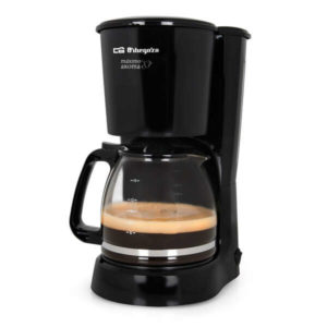 Orbegozo CG 4024 Cafetera de Goteo Facil de Limpiar - Prepara 15 Tazas en Minutos - Deposito con Indicador de Agua - Jarra de Cristal - Proteccion Anti Goteo - Placa Calorifica Anti-Adherente