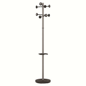 Unilux Perchero Accueil - Elegante Diseño Moderno - Resistente y Duradero - Ideal para Colgar Abrigos y Accesorios - Color Gris Metalizado