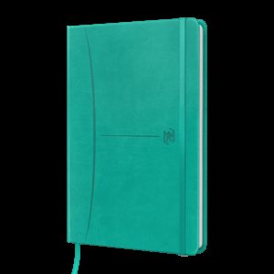Oxford Signature Cuaderno Cosido Tapa Extradura A5 Dots 5x5 104 Hojas - Cuaderno de Alta Calidad - Tapa Resistente - Formato A5 - Paginas con Puntos 5x5 - 104 Hojas - Color Ice Mint