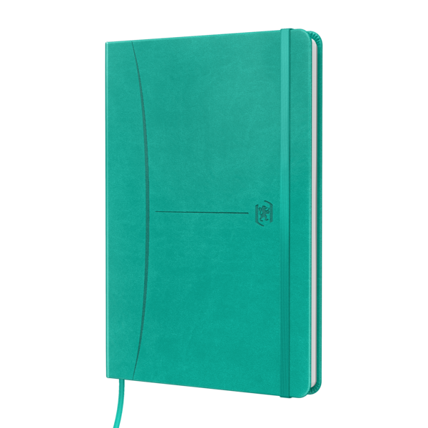 Oxford Signature Cuaderno Cosido Tapa Extradura A5 Dots 5x5 104 Hojas - Cuaderno de Alta Calidad - Tapa Resistente - Formato A5 - Paginas con Puntos 5x5 - 104 Hojas - Color Ice Mint