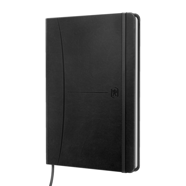 Oxford Signature Cuaderno Cosido Tapa Extradura A5 Liso 80 Hojas - Diseño Elegante y Profesional - Tamaño Practico A5 - Tapa Resistente Extradura - 80 Hojas Lisas de Alta Calidad