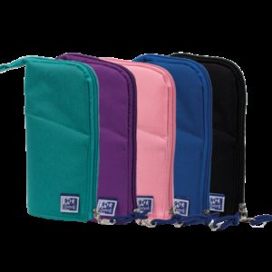 Oxford Teen Cubilet Estuche - Diseño Juvenil y Colorido - Incluye Surtido de Utiles Escolares - Ideal para Adolescentes