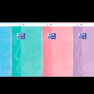 Oxford School Touch Europeanbook 1 A4+ - Tapa Extradura Resistente - 80 Hojas de Alta Calidad - Colores Surtidos