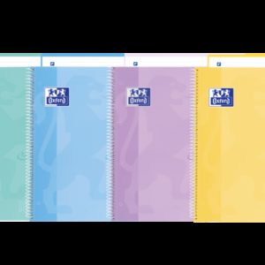 Oxford School Touch Europeanbook 1 Dotbook A5+ - Tapa Extradura - Dots 5x5 - 80 Hojas - Colores Surtidos