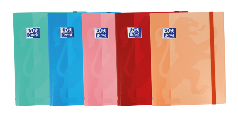 Oxford Classic A4+ Carpeta de Gomas - Tapa Extradura - 3 Solapas - Lomo 20mm - Colores Surtidos