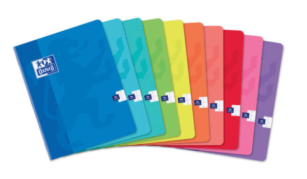 Oxford Classic Libreta Grapada Tapa Blanda Classic A5+ Seyes - 48 Hojas - Margen con Cuadricula Seyes - Tamaño A5+ - Tapas Blandas - Ideal para Tomar Apuntes