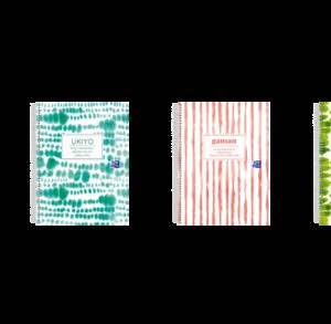 Oxford Japandi A6+ Europeanbook - Tapa Extradura - Liso - 80 Hojas - 4 Modelos Disponibles