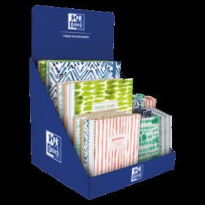 Oxford Japandi Expositor Sobremesa - Organizador Completo para Escritorio - Incluye Europeanbooks A5+, A4+, A6+ - Europeanbinder A4+ - Estuches y Portamonedas
