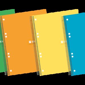Enri A5+ Europeanbook - Tapa Extradura Resistente - Espiral Duradero - 140 Hojas de Papel de Alta Calidad - Formato 5x5 - Colores Surtidos