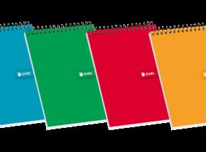 Enri Bloc de Notas Espiral Tapa Blanda 12º 4x4 - Hojas Cuadriculadas - Tamaño Compacto - Ideal para Apuntes y Dibujos