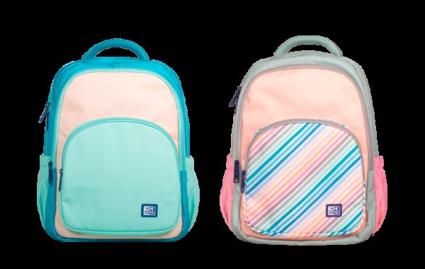 Oxford Mochila Adaptable a Trolley Colorblock - Poliester Reciclado RPET - Capacidad 22L - 2 Modelos Disponibles