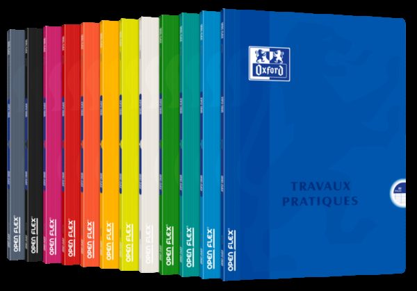 Oxford Openflex Libreta Especial A4+ 90gr Seyes y 120gr Liso - Tapas Flexibles - Papel de Alta Calidad - Formato A4+ - Cuadriculado Seyes y Liso