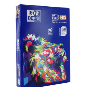 Oxford Papel para Impresora A4 - Paquete de 500 Hojas - Compatible con Laser & Inkjet - Alta Calidad de Impresion