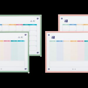 Oxford Planner A3 Reversible Semana&Mes + Compl - 2 Colores - Gran Tamaño para Organizacion Eficiente