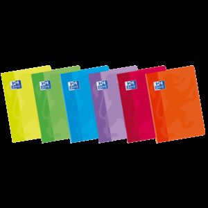 Oxford School Classic A4 Libreta Grapada Milimetrado 3x3x16 - Tapa Blanda - 48 Hojas - Colores Surtidos