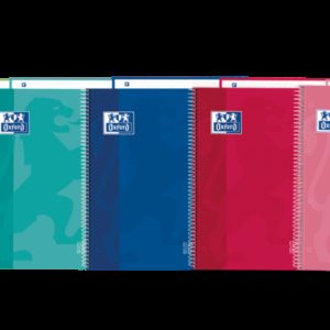 Oxford School Classic Europeanbook 1 A4+ - Tapa Extradura Resistente - 80 Hojas de Alta Calidad - Colores Surtidos