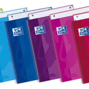 Oxford School Classic Europeanbook 1 A4+ Tapa Extradura - Cuaderno de Tamaño A4+ - Tapa Resistente de Extradura - 80 Hojas Cuadriculadas 5x5