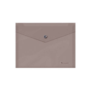 Dohe Carpeta de Polipropileno A5 Apaisado - 150 Micras - Apertura Superior y Cierre Broche Automatico - Resistente y Duradera