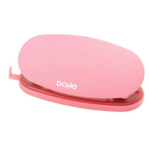 Dohe Taladro de Sobremesa con Tacto Soft Touch - Taladra hasta 16 Hojas - Diseño Ergonomico - Facil de Usar