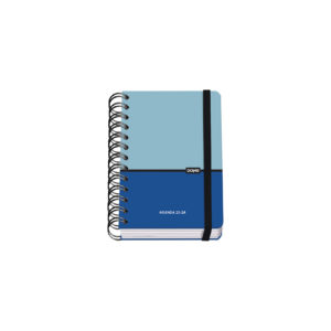 Dohe Agenda Escolar 2023/2024 Dia Pagina - Cubierta de Carton Forrado con Papel Impreso - Espiral Doble Metalico Negro - Cierre con Goma Elastica Plana - Interior en Papel Offset de 80gr