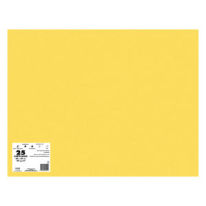 Dohe Pack de 25 Cartulinas de 180 G/M2 - Tamaño 50x65cm - PH Neutro - Libres de Cloro Elemental - Colorantes Biodegradables - Color Oro