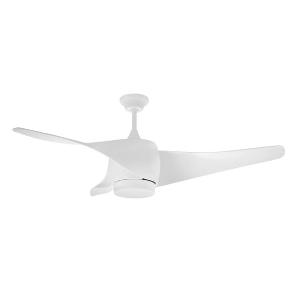 Orbegozo CP 99132 Ventilador de Techo Inteligente - Conexion WiFi - Luz LED con 3 Tonalidades - 3 Palas Curvas para Maximo Caudal de Aire - Control Remoto - Silencioso y Eficiente