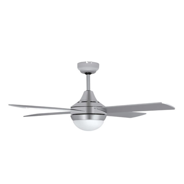 Orbegozo CP 91120 Ventilador de Techo Acero Inoxidable - Bajo Consumo Energetico - Sistema de Ventilacion Reversible - Mando a Distancia - Estilo y Confort en tu Hogar