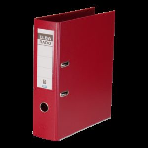 Elba Archivador Palanca Rado Plast A4 PVC - Resistente y Duradero - Capacidad para Documentos de Tamaño A4 - Ancho de Lomo de 80mm