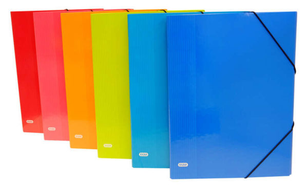 Elba Clasificador Color Life Folio 12 Posiciones - Tamaño Folio - 12 Posiciones - Resistente y Duradero - Surtido de 6 Colores