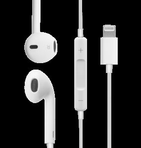 DCU Tecnologic Auriculares Stereo con Conector Lightning - Color Blanco
