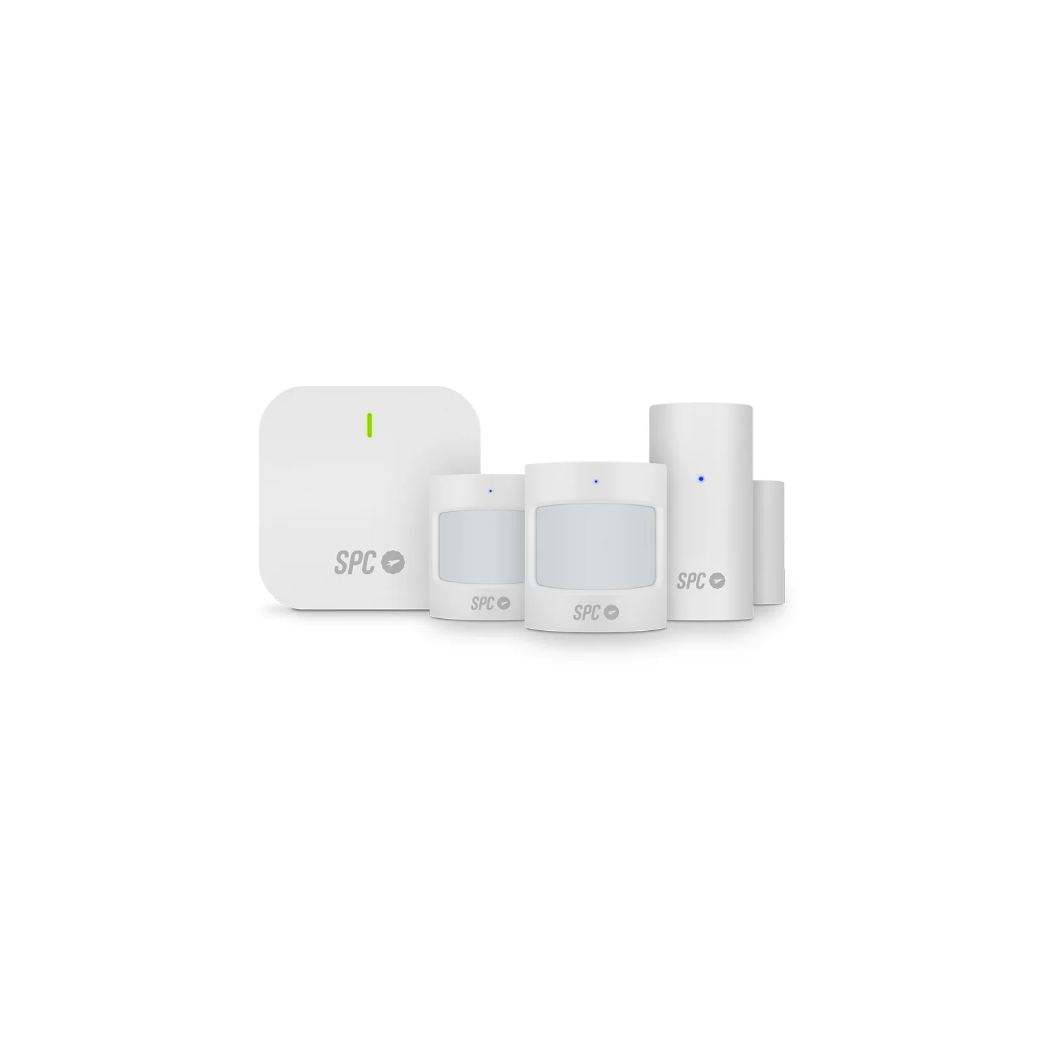 SPC Pack de Sensores compuesto por Sensor de Puertas y Ventanas, Sensor de Movimiento y su Gateway Basado en Tecnologia Zigbee