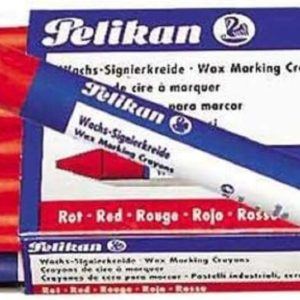 Pelikan Barra para Marcar 772/12 - Punta Resistente - Ideal para Resaltar Textos - Color Rojo