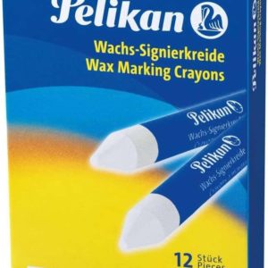 Pelikan Barra para Marcar 772/12 - 12mm - Resistente al Agua - Punta Biselada - Ideal para Resaltar Texto - Color Blanco