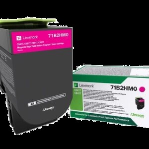 Lexmark CS417/CX417/CS517/CX517 Magenta Cartucho de Toner Original - 71B2HM0/71B0H30