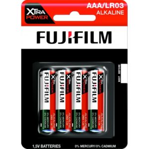 Fujienergy Pack de 4 Pilas Alcalinas LR03 AAA 1.5V