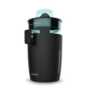 Cecotec ZitrusTowerAdjust Easy Exprimidor Electrico 350W - Tambor de 0.5L - Libre de BPA - Filtro Regulador de Pulpa - Doble Cono - Cubierta Antipolvo