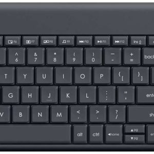 Logitech K400 Plus Teclado Inalambrico Touchpad - PC, TV - Color Negro
